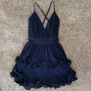 Hello Molly Navy Mini Dress